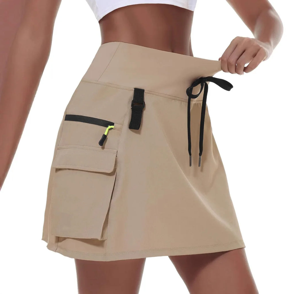 Women's High Waist Golf Skirt