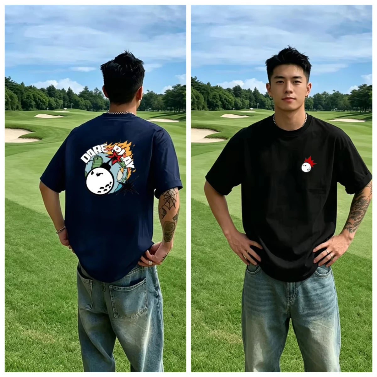 Men's Trendy Casual Golf T-Shirt