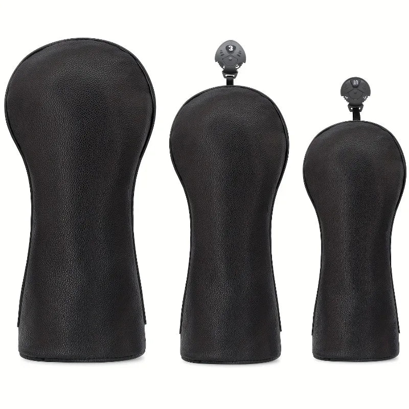 Heavy-Duty Zip Golf Club Head Cover