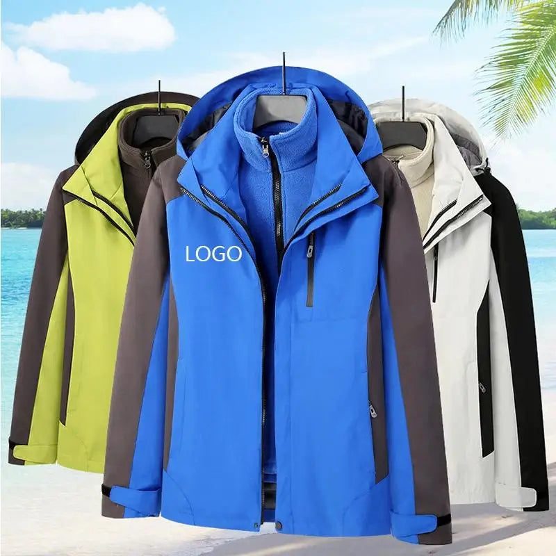 Winter Outdoor Fleece Jacket Warm Three