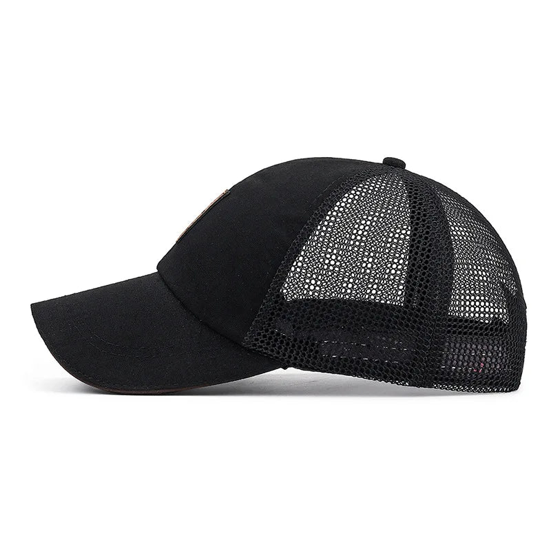 Baseball Cap Mens Mesh Sun Hat Outdoor
