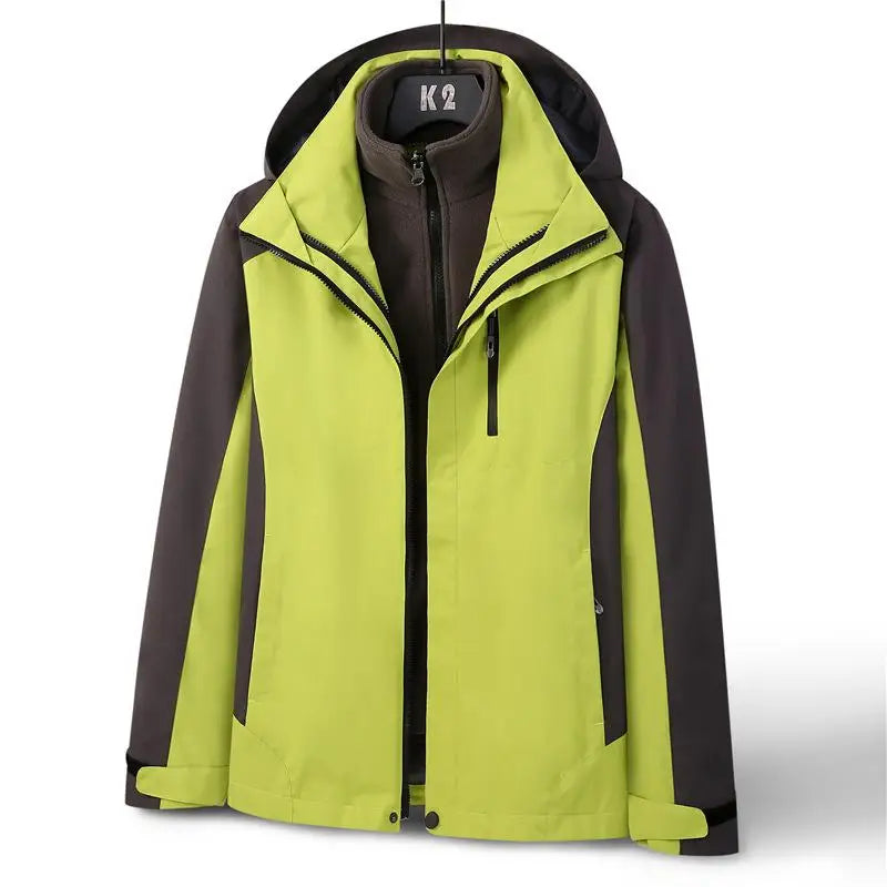 Winter Outdoor Fleece Jacket Warm Three