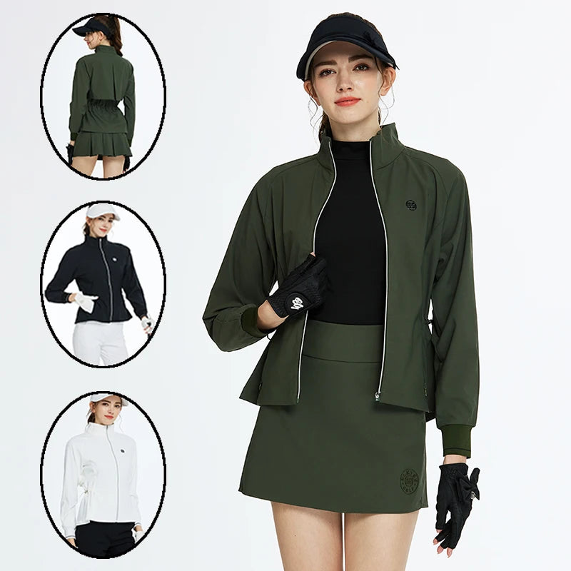 Women's Waterproof Windbreaker Jacket