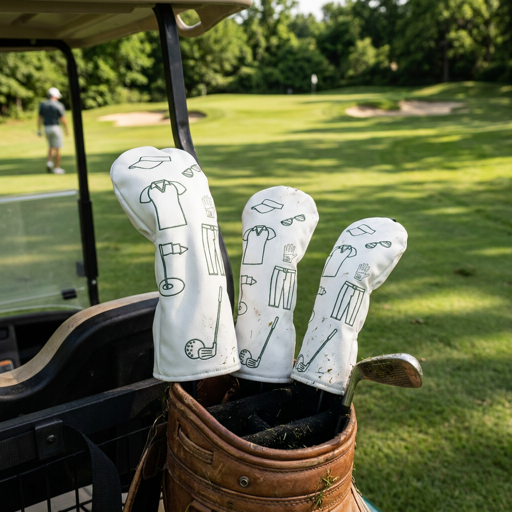 Wood & Hybrid Head Cover Set