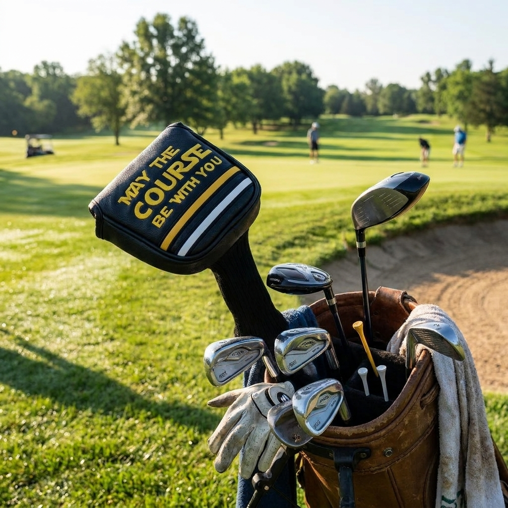 May the Course Be With You Headcover