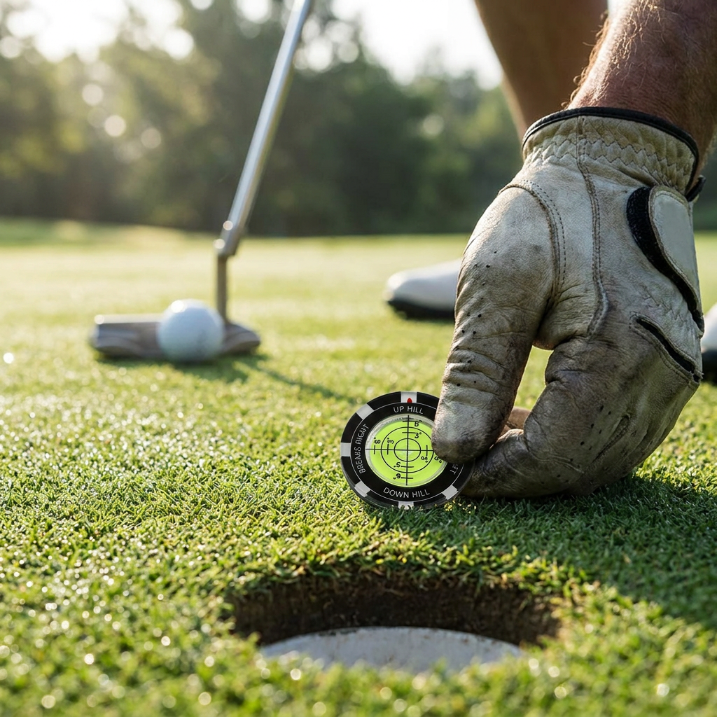 Slope Reader Putting Ball Marker