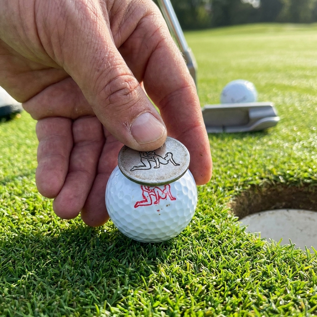 Novelty Golf Ball Marker Stamper