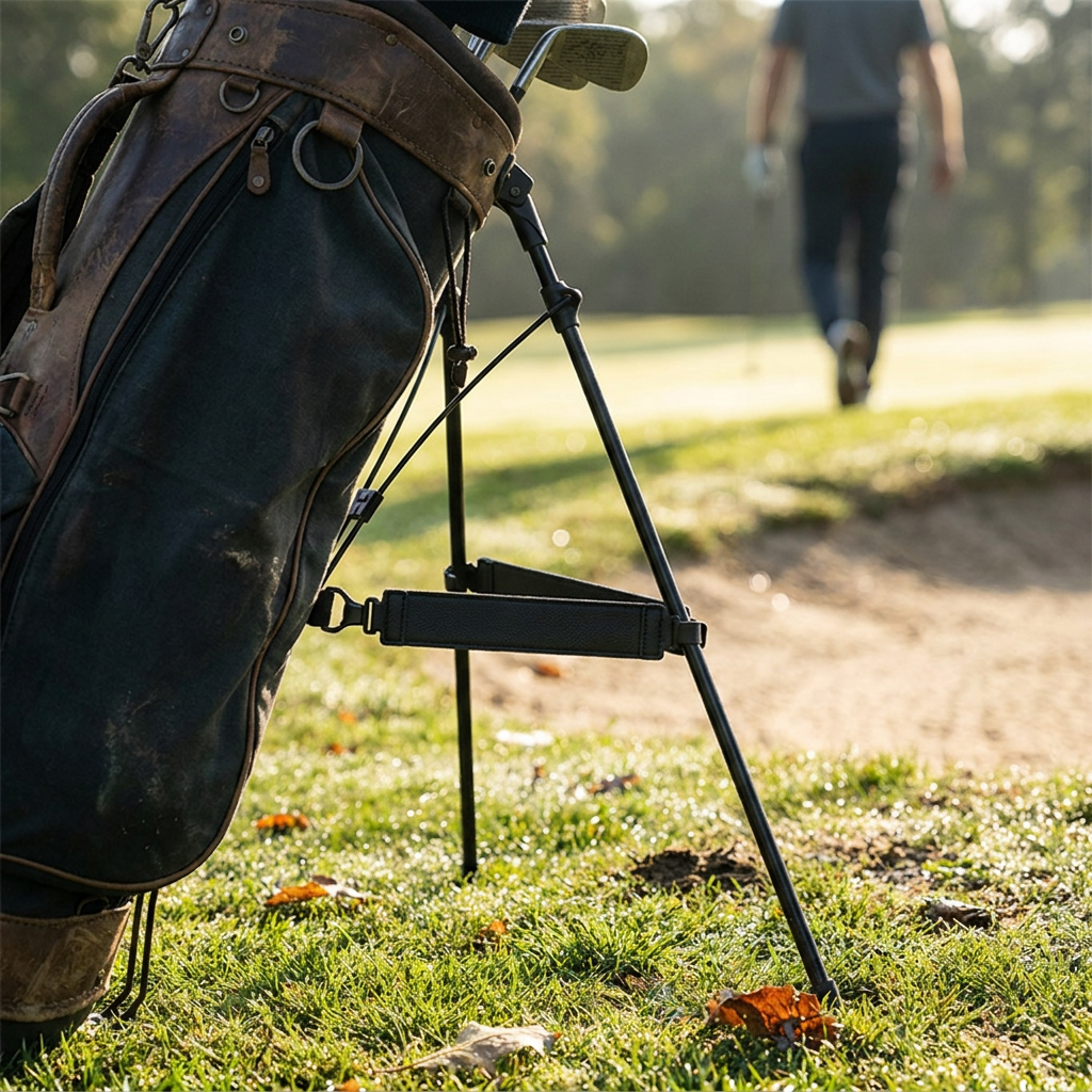 Golf Stand Bag Leg Tether Strap